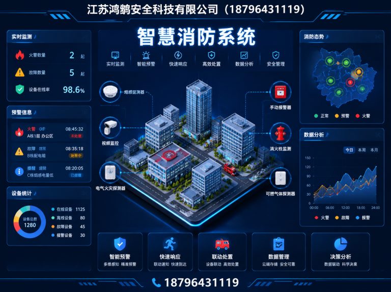 聊城消防通信指挥展示图